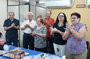 Comemoração dos aniversariantes em Campinas