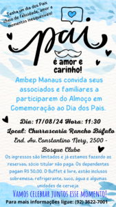 Unidade Regional de Manaus prepara sua comemoração para homenagear os pais